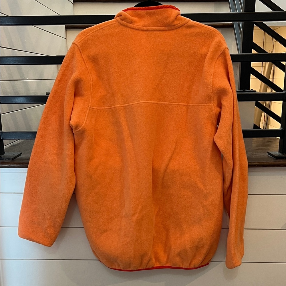 Patagonia Orange Fleece Sweatshirt - Picture 4 of 4